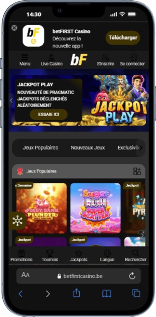 BetFirst Casino en ligne Belgique